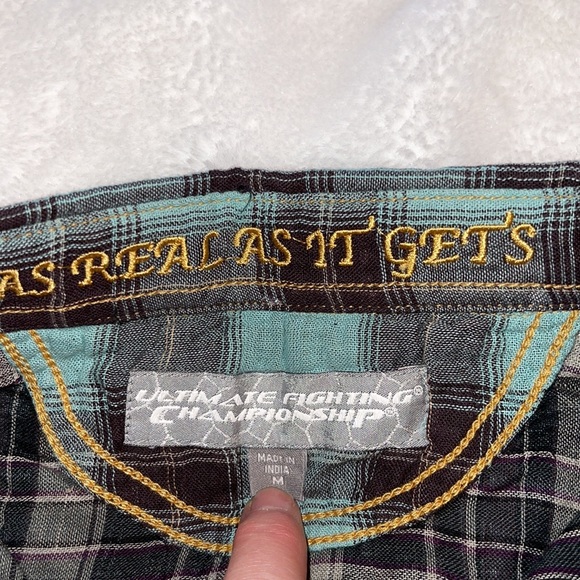 NWT Ultimate Fighting Championship Mens Double Deuce Shirt Size Medium - Picture 8 of 11